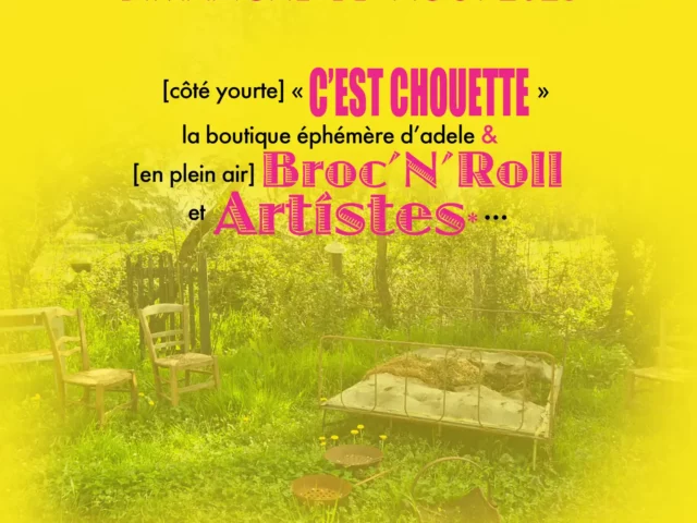 17 AOÛT | Marché de l’Art | Artisanat d’Art & Broc’N’Roll