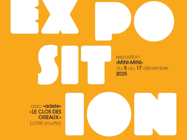 Du 5 au 17 Décembre | EXPOSITION MINI-MINI